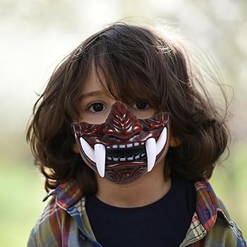 Amazon.com: JOINPAYA Japanese Style Cosplay Mask Unisex Mask